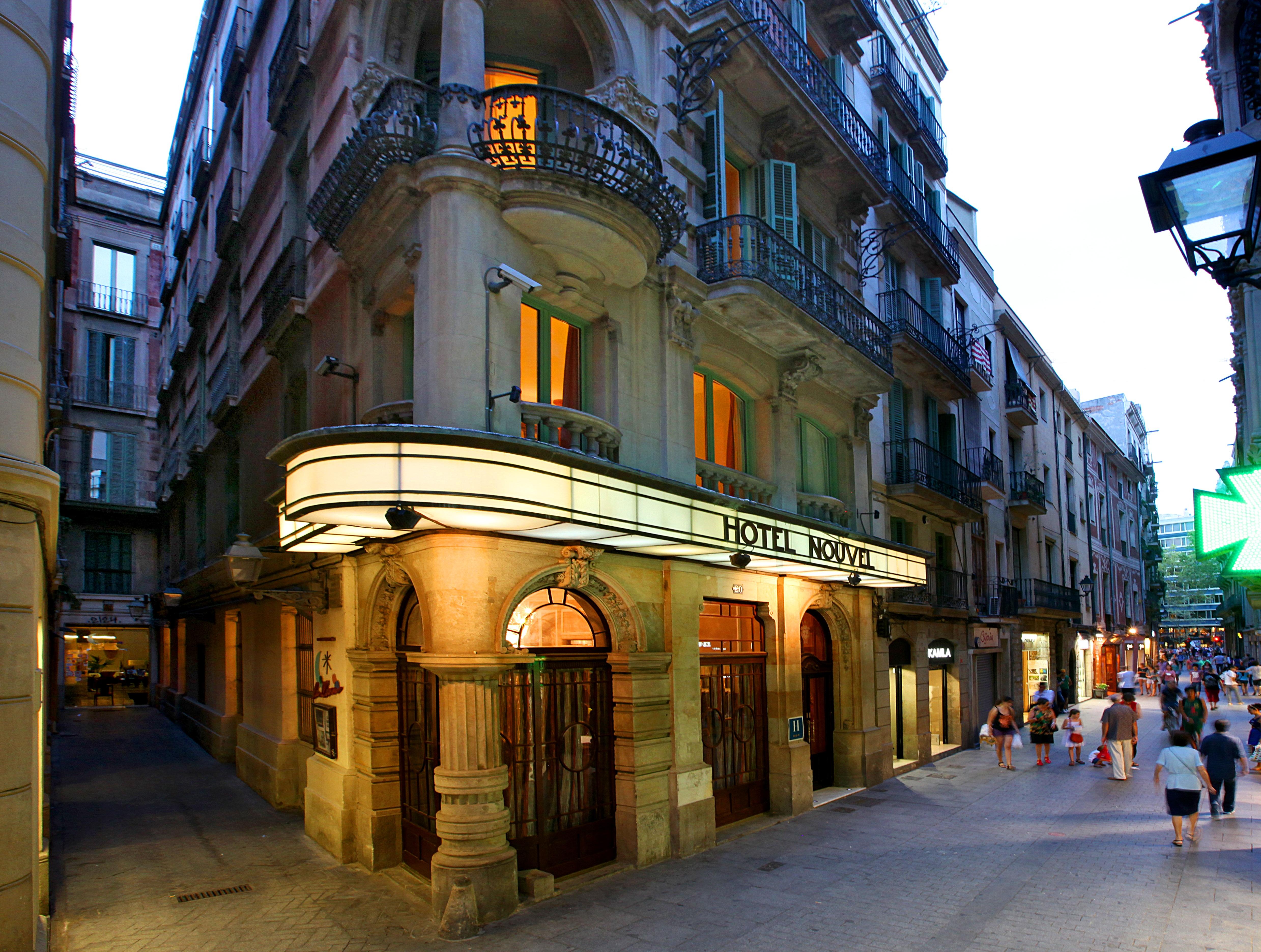 Hotel Nouvel Barcelona Exterior foto